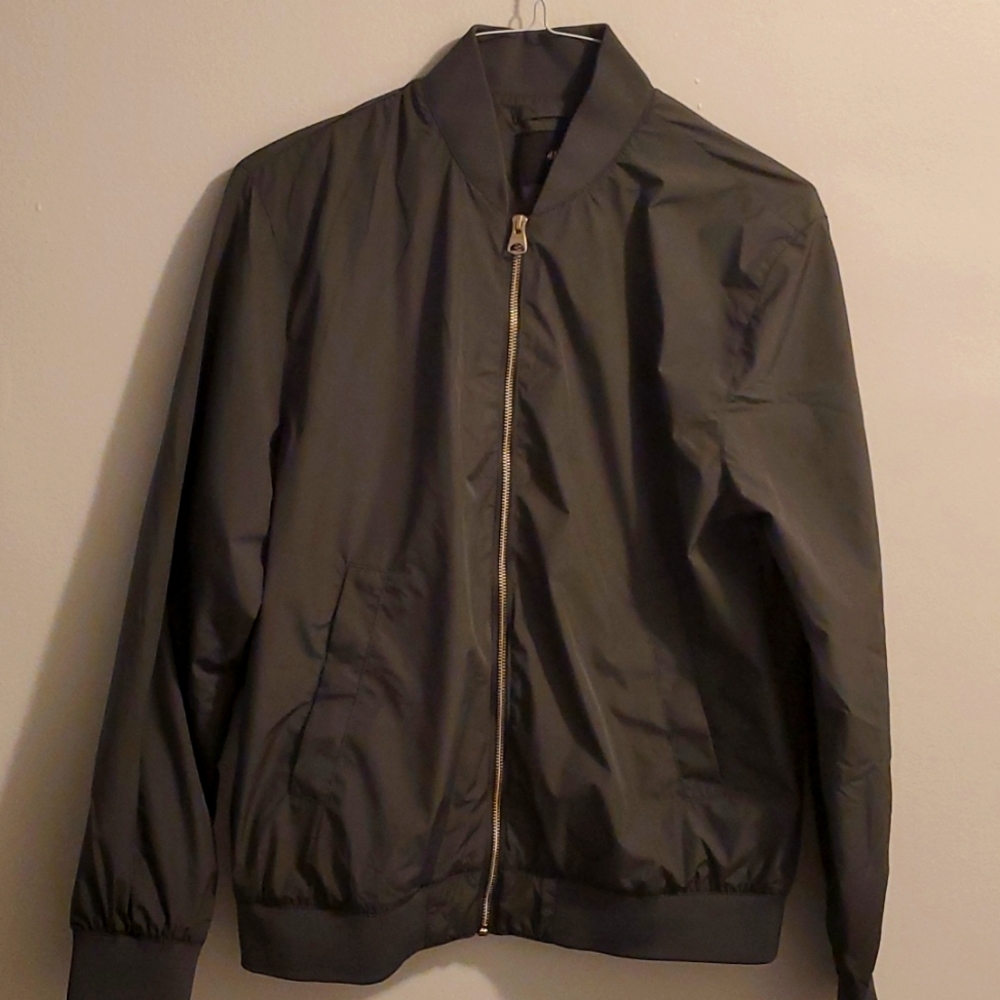 H&M France Bomber Jacket - Green